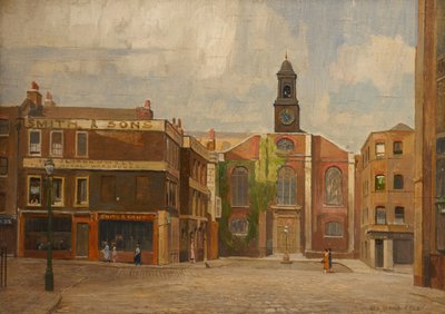 Chiesa di San Giovanni, Clerkenwell, c.1920 da Rex Vicat Cole